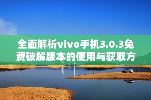 全面解析vivo手机3.0.3免费破解版本的使用与获取方法