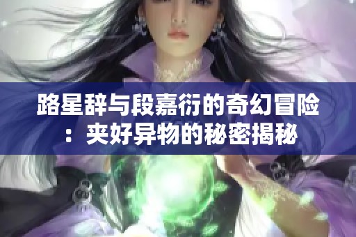 路星辞与段嘉衍的奇幻冒险：夹好异物的秘密揭秘