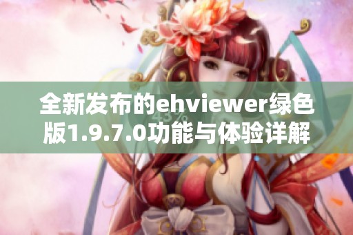 全新发布的ehviewer绿色版1.9.7.0功能与体验详解