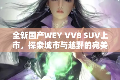 全新国产WEY VV8 SUV上市，探索城市与越野的完美结合