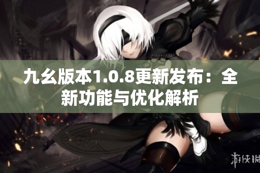 九幺版本1.0.8更新发布：全新功能与优化解析