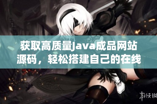 获取高质量Java成品网站源码，轻松搭建自己的在线平台