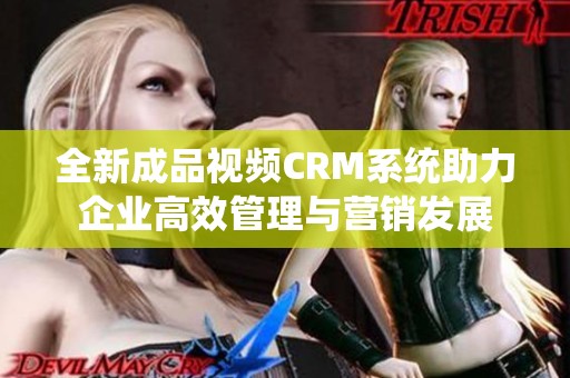 全新成品视频CRM系统助力企业高效管理与营销发展