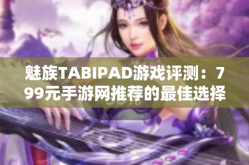 魅族TABIPAD游戏评测：799元手游网推荐的最佳选择