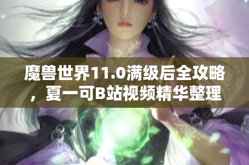 魔兽世界11.0满级后全攻略，夏一可B站视频精华整理