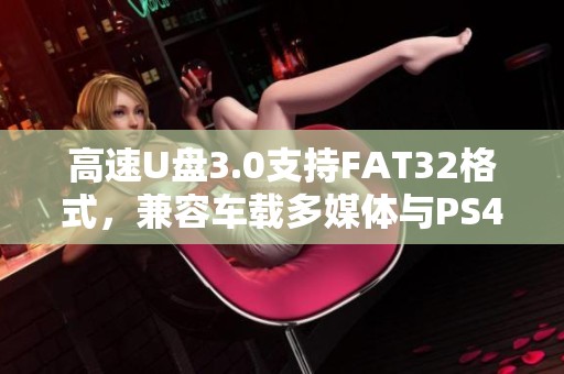 高速U盘3.0支持FAT32格式，兼容车载多媒体与PS4 PS5游戏平台