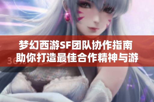 梦幻西游SF团队协作指南 助你打造最佳合作精神与游戏体验