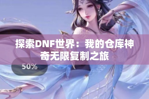 探索DNF世界：我的仓库神奇无限复制之旅