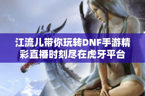 江流儿带你玩转DNF手游精彩直播时刻尽在虎牙平台