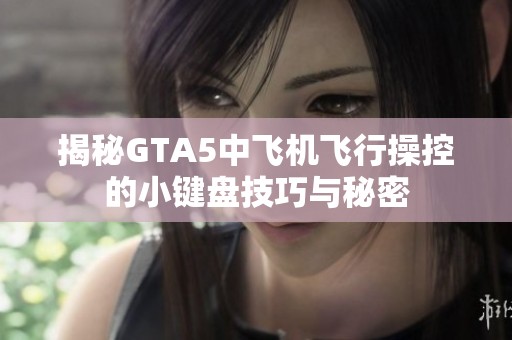 揭秘GTA5中飞机飞行操控的小键盘技巧与秘密