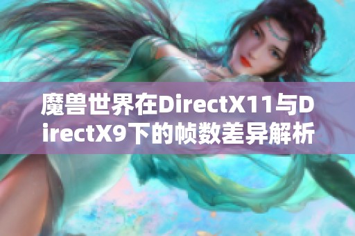 魔兽世界在DirectX11与DirectX9下的帧数差异解析