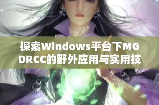 探索Windows平台下MGDRCC的野外应用与实用技巧