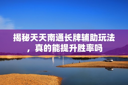 揭秘天天南通长牌辅助玩法，真的能提升胜率吗