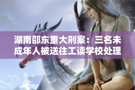 湖南邵东重大刑案：三名未成年人被送往工读学校处理