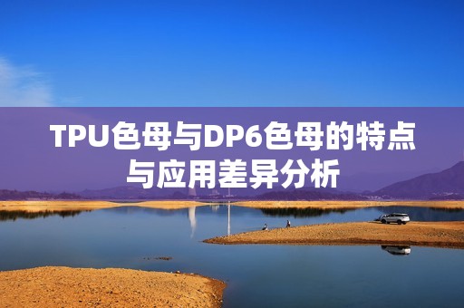 TPU色母与DP6色母的特点与应用差异分析