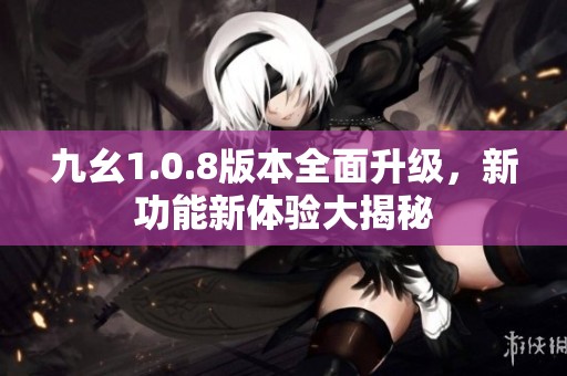 九幺1.0.8版本全面升级，新功能新体验大揭秘