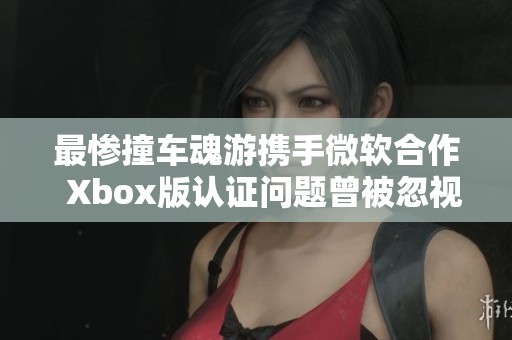 最惨撞车魂游携手微软合作  Xbox版认证问题曾被忽视