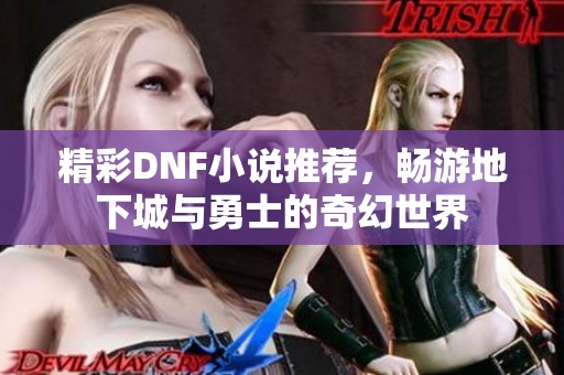 精彩DNF小说推荐，畅游地下城与勇士的奇幻世界
