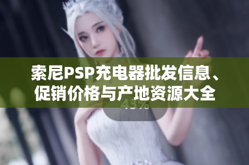 索尼PSP充电器批发信息、促销价格与产地资源大全