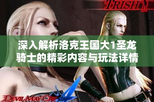 深入解析洛克王国大1圣龙骑士的精彩内容与玩法详情