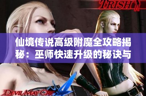 仙境传说高级附魔全攻略揭秘：巫师快速升级的秘诀与技巧