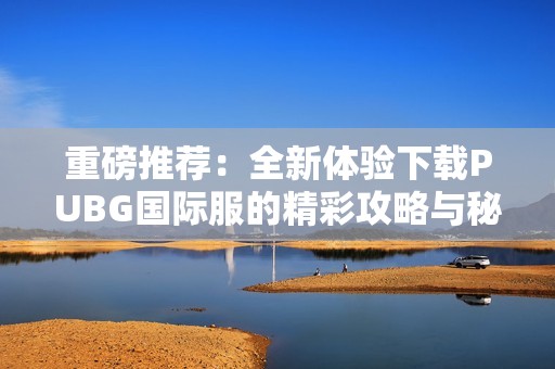 重磅推荐：全新体验下载PUBG国际服的精彩攻略与秘籍