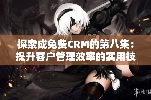 探索成免费CRM的第八集：提升客户管理效率的实用技巧