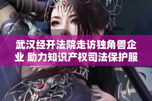 武汉经开法院走访独角兽企业 助力知识产权司法保护服务提升