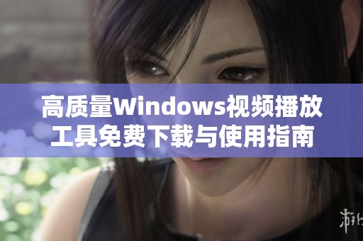 高质量Windows视频播放工具免费下载与使用指南