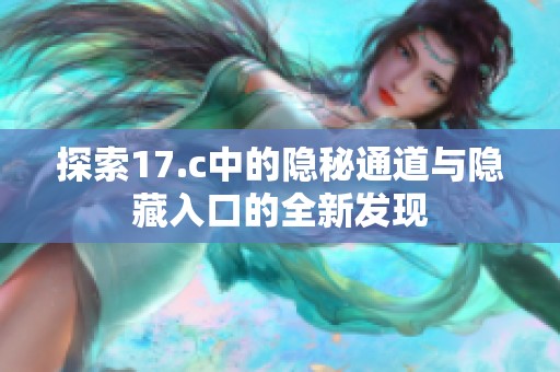 探索17.c中的隐秘通道与隐藏入口的全新发现