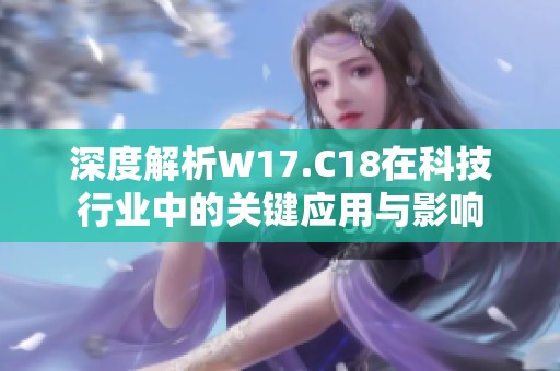 深度解析W17.C18在科技行业中的关键应用与影响