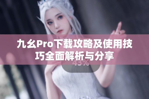 九幺Pro下载攻略及使用技巧全面解析与分享