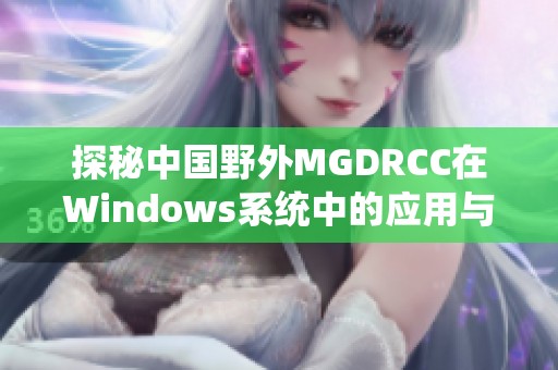 探秘中国野外MGDRCC在Windows系统中的应用与挑战