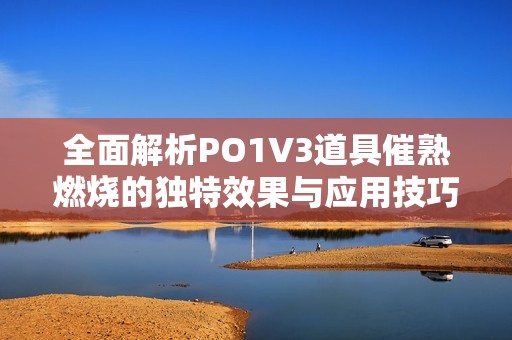 全面解析PO1V3道具催熟燃烧的独特效果与应用技巧