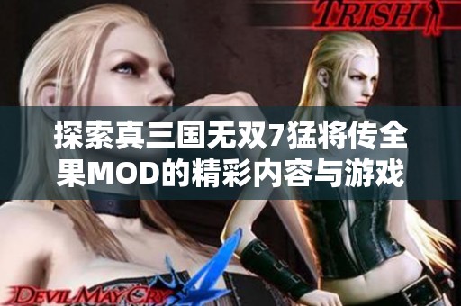 探索真三国无双7猛将传全果MOD的精彩内容与游戏攻略分享