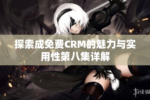 探索成免费CRM的魅力与实用性第八集详解