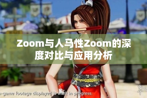 Zoom与人马性Zoom的深度对比与应用分析