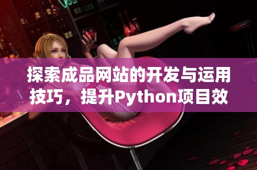 探索成品网站的开发与运用技巧，提升Python项目效率与质量