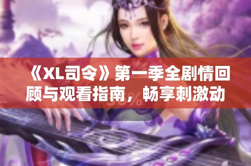 《XL司令》第一季全剧情回顾与观看指南，畅享刺激动漫体验