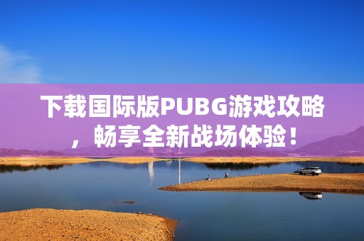 下载国际版PUBG游戏攻略，畅享全新战场体验！